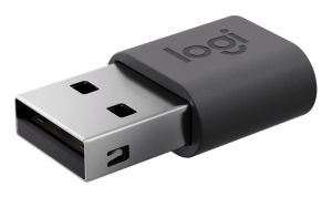 Logitech 956-000169 cambiador de género para cable USB-C USB-A Grafito