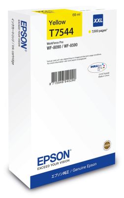 Epson C13T75444N cartucho de tinta 1 pieza(s) Original Extra (Súper) alto rendimiento Amarillo