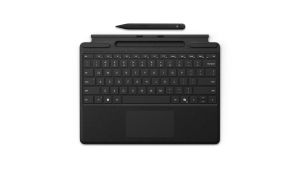 Microsoft Surface Pro Keyboard with Slim Pen for Business AZERTY Francés Microsoft Cover port Negro