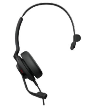 Jabra Evolve2 30 SE USB C/A UC Mono Auriculares Alámbrico De mano Oficina/Centro de llamadas USB Type-C / USB Type-A Negro