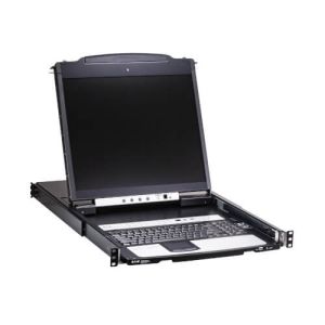 Eaton B064C-16-1-IP interruptor KVM Montaje en rack Negro