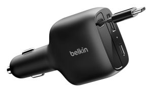 Belkin BoostCharge Universal Negro Encendedor de cigarrillos Carga rápida Interior