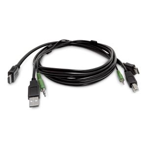 StarTech.com Cable KVM HDMI de 3m - USB 2.0 - Audio de 3,5mm - Cable Universal para Switch KVM