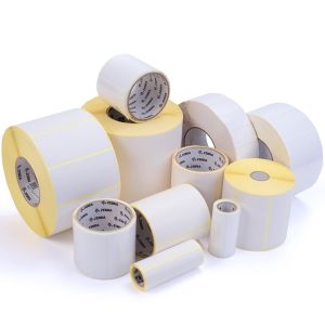 Zebra 3002802 etiqueta de impresora Blanco Etiqueta para impresora autoadhesiva