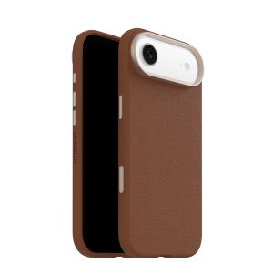 OtterBox Symmetry Cactus Leather Series para Apple iPhone Air, Desert Saddle