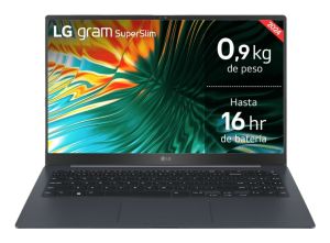 LG Gram Superslim Intel Core Ultra 7 155H Portátil 39,6 cm (15.6") Full HD 32 GB DDR5-SDRAM 512 GB SSD Wi-Fi 6E (802.11ax) Windows 11 Home Azul