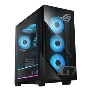 ASUS ROG G700 G700TF-07265F0300 - Sobremesa Gaming de (Intel Core Ultra 7 265F, 32GB RAM, 1TB SSD, NVIDIA RTX 5060 Ti 16GB, Sin Sistema Operativo) Negro