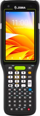 Zebra MC3450 ordenador móvil de mano 10,2 cm (4") 800 x 480 Pixeles Pantalla táctil 442 g Negro