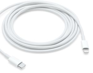 Apple MW2R3ZM/A cable de conector Lightning 2 m Blanco