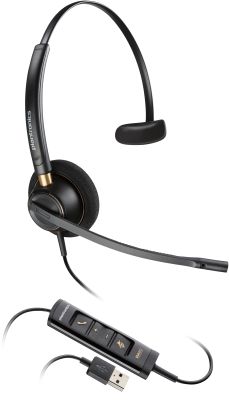 POLY Auriculares monoaurales EncorePro 515 USB-A
