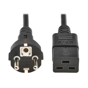 Eaton P050-2P5M-EU cable de transmisión Negro 2,5 m CEE7/7 IEC C19
