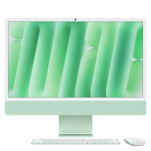 Apple iMac Apple M M4 59,7 cm (23.5") 4480 x 2520 Pixeles PC todo en uno 16 GB 256 GB SSD macOS Sequoia Wi-Fi 6E (802.11ax) Verde