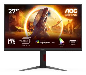 AOC G4 U27G4XM pantalla para PC 68,6 cm (27") 3840 x 2160 Pixeles 4K Ultra HD LED Negro, Rojo