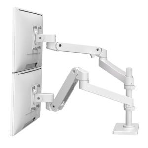 Ergotron LX Pro Series 45-690-290 soporte para monitor 68,6 cm (27") Escritorio Blanco
