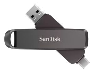 SanDisk SDDDE1-1T00-G46 unidad flash USB 1 TB USB Type-C/USB Type-A 3.2 Gen 2 (3.1 Gen 2) Negro