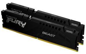Kingston Technology FURY Beast 128GB 5600MT/s DDR5 CL36 DIMM (Kit de 2) Black