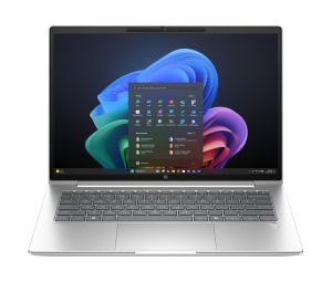 HP ProBook 4 G1q 14 inch Notebook Next Gen AI PC Wolf Pro Security Edition Copilot+ PC Snapdragon X1-26-100 Portátil 35,6 cm (14") WUXGA 16 GB LPDDR5x-SDRAM 512 GB SSD Wi-Fi 6E (802.11ax) Windows 11 Pro Plata