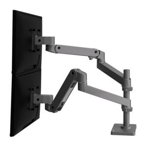 Ergotron LX Pro Series 45-690-293 soporte para monitor 68,6 cm (27") Escritorio Gris Oscuro