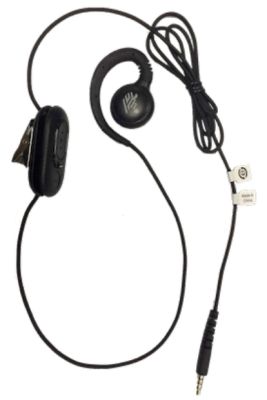 Zebra HDST-35MM-PTT1-02 auricular y casco Auriculares Alámbrico Dentro de oído Oficina/Centro de llamadas Negro