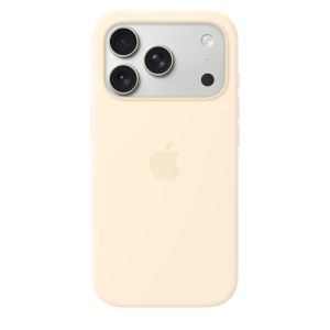 Apple Funda de silicona con MagSafe para el iPhone 17 Pro - Vainilla