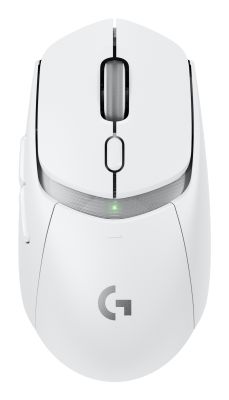 Logitech G G309 Ratón inalámbrico LIGHTSPEED para gaming, ligero, interruptores híbridos LIGHTFORCE, sensor HERO 25K, 300+ horas con una batería AA, 6 botones programables, PC y Mac, Blanco