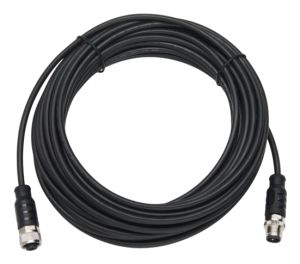 Zebra CBL-PWRD100-M12M12 cable de transmisión Negro 10 m M12