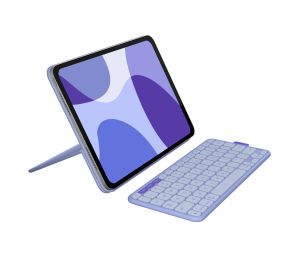 Logitech Flip Folio QWERTZ Alemán Bluetooth Lila
