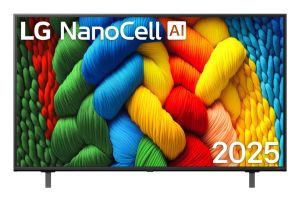 LG NanoCell AI TV NANO 86'' 2025 Smart TV 81A6A 2,18 m (86") 4K Ultra HD Wifi Negro