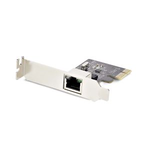 StarTech.com Tarjeta de Red PCI Express de 1 Puerto Gigabit - Adaptador Ethernet PCIe RJ45 - Perfil Bajo - 10/100/1000Mbps - Tarjeta LAN - Realtek RTL8111H - Windows y Linux - TAA