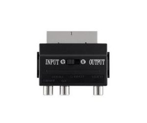 Belkin SCART MSvideo Fplus S-Video + 3xRCA Negro