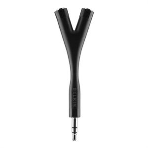 Belkin AV10093BT cambiador de género para cable 2x3.5mm 1x3.5mm Negro