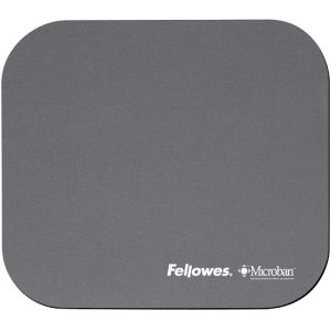 Fellowes 5934005 alfombrilla para ratón Plata