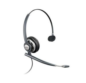 POLY HW710 Auriculares Alámbrico Diadema Oficina/Centro de llamadas Negro