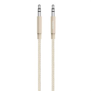 Belkin AV10164BT04-GLD cable de audio 1,2 m 3,5mm Oro