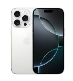 Apple iPhone 16 Pro 16 cm (6.3") SIM doble iOS 18 5G USB Tipo C 256 GB Blanco