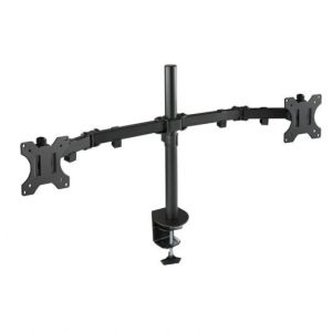 Tooq Soporte de mesa para 2 Pantallas (Monitor/TV) 13"-32"