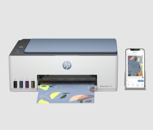 HP Smart Tank Impresora multifunción 5106, Color, Impresora para Home y Home Office, Impresión, copia, escáner, Conexión inalámbrica; Tanque de impresora de gran volumen; Impresión desde móvil o tablet; Escanear a PDF