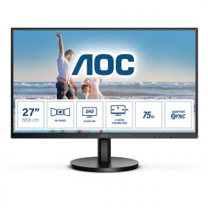 AOC Q27B3MA LED display 68,6 cm (27") 2560 x 1440 Pixeles Quad HD Negro