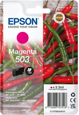 Epson 503 cartucho de tinta 1 pieza(s) Original Rendimiento estándar Magenta