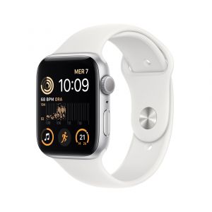 Apple Watch SE OLED 44 mm Plata GPS (satélite)