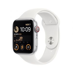 Apple Watch SE OLED 44 mm 4G Plata GPS (satélite)