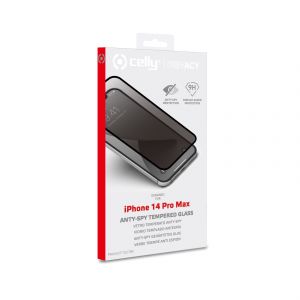 Celly PRIVACYF1027BK protector de pantalla o trasero para teléfono móvil Apple 1 pieza(s)