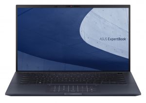 ASUS ExpertBook B9 B9400CBA-KC0686X - Ordenador Portátil 14" Full HD (Intel Core i5-1235U, 16GB RAM, 512GB SSD, Iris Xe Graphics, Windows 11 Pro) Negro Estrella - Teclado QWERTY español