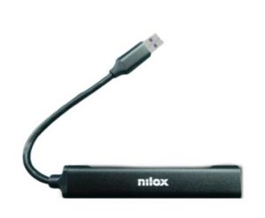 Nilox HUB USB 4 PORTE USB 1X3.0+3X2.0