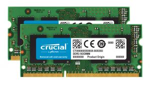Crucial 8GB PC3-12800 Kit módulo de memoria 2 x 4 GB DDR3 1600 MHz