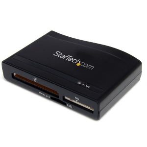 StarTech.com Lector Multi Tarjetas de Memoria Flash USB 3.0 Super Speed SD CF CompactFlash MS