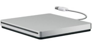 Apple USB SuperDrive unidad de disco óptico DVD±R/RW Plata