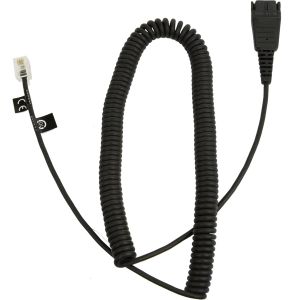 Jabra 8800-01-06 cable telefónico 0,5 m Negro