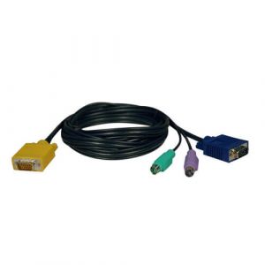 Tripp Lite P774-006 Juego de cables PS/2 (3 en 1) para KVM NetDirector serie B020 y serie B022, 1.83 m [6 pies]