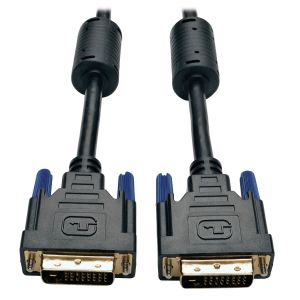 Tripp Lite P560-010 Cable DVI de Doble Enlace, Cable para Monitor TMDS Digital DVI (DVI-D M/M), 3.05 m [10 pies]